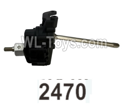 Wltoys 104020 Parts 104003.2470 Front Straight Axle Right Reduction Gearbox Assembly.WLtoys 1/10 RC Car Crawler Accessories.