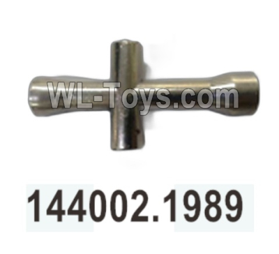 Wltoys 104020 Parts 144002.1989.002 Zinc Alloy Phillips Socket Black Zinc Plated Group.WLtoys 1/10 RC Car Crawler Accessories.