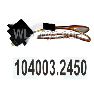 Wltoys 104020 Parts 104003.2450 Differential Lock Shift Servo Group.WLtoys 1/10 RC Car Crawler Accessories.