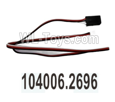 Wltoys 104020 Parts 104006.2696 Light Control Communication Cable Assembly.WLtoys 1/10 RC Car Crawler Accessories.