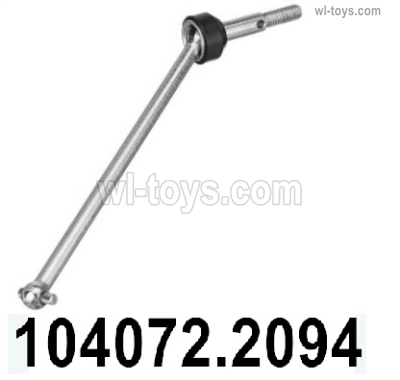 Wltoys 104072 Parts Metal Front Wheel Drive Shaft.104072.2094.Wltoys 104072 1/10 Parts, Wltoys 104072 RC Car Accessories.