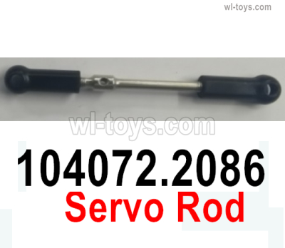 Wltoys 104072 Parts Servo Rod.104072.2086.Total 1pcs.Wltoys 104072 1/10 Parts, Wltoys 104072 RC Car Accessories.