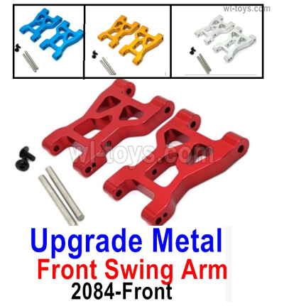 Wltoys 104072 Upgrade Parts Metal Front Swing Arm.2084.Total 4 olor you can choose.Wltoys 104072 1/10 Parts, Wltoys 104072 RC Car Accessories.