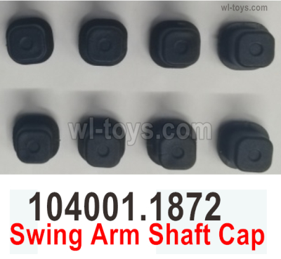Wltoys 104072 Parts Swing Arm Shaft Cap.104001.1872.Total 8pcs.Wltoys 104072 1/10 Parts, Wltoys 104072 RC Car Accessories.