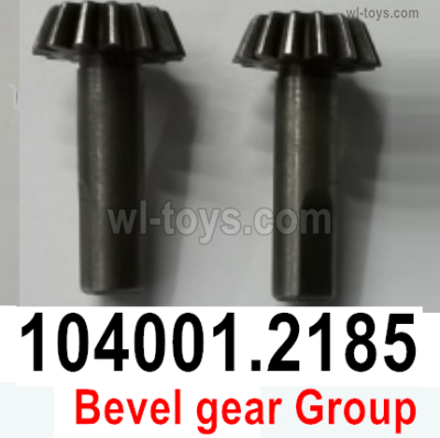 Wltoys 104072 Parts Bevel Gear.104001.2185.Total 2 Set.Wltoys 104072 1/10 Parts, Wltoys 104072 RC Car Accessories.