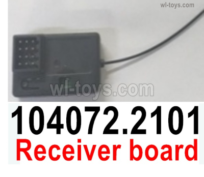 Wltoys 104072 Parts Receiver Board.Brushless Version Circuit board104072.2101.Wltoys 104072 1/10 Parts, Wltoys 104072 RC Car Accessories.