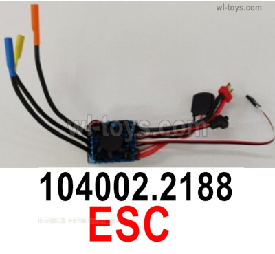 Wltoys 104072 Parts Brushless ESC Board.104002.2188.Wltoys 104072 1/10 Parts, Wltoys 104072 RC Car Accessories.