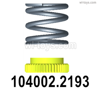 Wltoys 104072 Parts Buffer spring seat-104002.2193.Wltoys 104072 1/10 Parts, Wltoys 104072 RC Car Accessories.