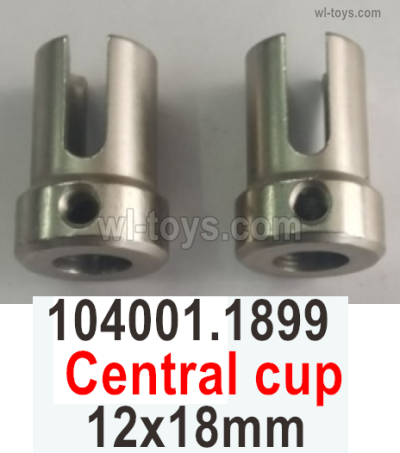 Wltoys 104072 Parts Central cup.104001.1899.Total 2pcs.The size is 12x18mm.Wltoys 104072 1/10 Parts, Wltoys 104072 RC Car Accessories.