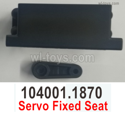 Wltoys 104072 Parts-Servo mount,Servo Fixed Seat.104001.1870.Wltoys 104072 1/10 Parts, Wltoys 104072 RC Car Accessories.