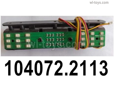 Wltoys 104072 Parts 104072.2113 rear light panel assembly.Wltoys 104072 1/10 Parts, Wltoys 104072 RC Car Accessories.