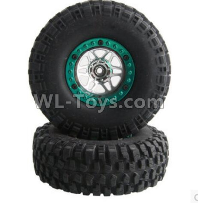 Wltoys 10428-C2 Whole wheel unit(1pcs)-(Inlucde the Wheel Hub,Tire lether,Tire positioning ring)-(Diameter-110mm,Thickness-35mm,12mm hexagonal engagement),Wltoys 10428-C2 Rc Car Parts,High speed 1:10 Scale 4wd,10428-C2 Electric Power On Road Drift Racing