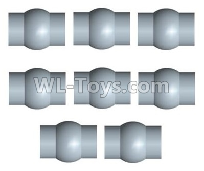 Wltoys 10428-2 Parts-113-02 10428-2.0345 5.58X7.9mm-ball head screw set(8pcs),Wltoys 10428-2 Rc Car Parts,High speed 1:10 Scale 4wd,10428-B2 Electric Power On Road Drift Racing Truck Car Parts