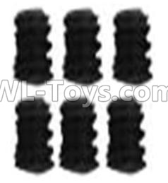 Wltoys 10428-C2 A929-90 Jimi screws-M4X4-Black zinc plated(6PCS),Wltoys 10428-C2 Rc Car Parts,High speed 1:10 Scale 4wd,10428-C2 Electric Power On Road Drift Racing Truck Car Parts