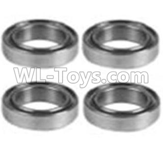 Wltoys 10428-C2 K929-52 K939-52 Bearing(10X15X4)-4PCS,Wltoys 10428-C2 Rc Car Parts,High speed 1:10 Scale 4wd,10428-C2 Electric Power On Road Drift Racing Truck Car Parts