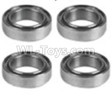 Wltoys 10428-2 Parts-126 K939-72 Bearing(4pcs)-6X12X4,Wltoys 10428-2 Rc Car Parts,High speed 1:10 Scale 4wd,10428-B2 Electric Power On Road Drift Racing Truck Car Parts