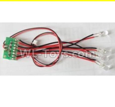 Wltoys 10428-2 Parts-130-15 12428-B.0758 Front light board unit,Wltoys 10428-2 Rc Car Parts,High speed 1:10 Scale 4wd,10428-B2 Electric Power On Road Drift Racing Truck Car Parts