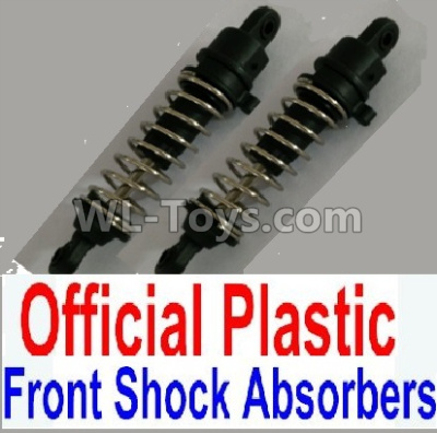 Wltoys 10428-2 Parts-36-01 10428-2.0340 Official Plastic Front Shock Absorbers(2pcs),Wltoys 10428-2 Rc Car Parts,High speed 1:10 Scale 4wd,10428-B2 Electric Power On Road Drift Racing Truck Car Parts