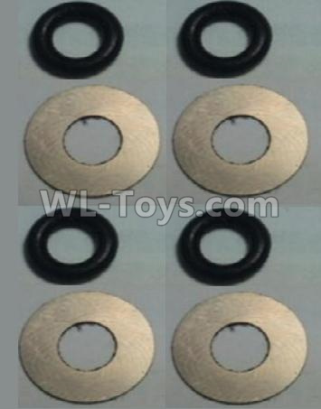 Wltoys 10428-C2 10428-2.0584 Flat Washer(Total 4set,8pcs),Wltoys 10428-C2 Rc Car Parts,High speed 1:10 Scale 4wd,10428-C2 Electric Power On Road Drift Racing Truck Car Parts