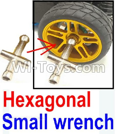 Wltoys 10428-A Hexagonal small wrench(Can be used for M2, M2.5, M3, M4 nut specifications),Wltoys 10428-A RC Car Parts,High speed 1:10 Scale 4wd,10428-A Electric Power On Road Drift Racing Truck Car Parts