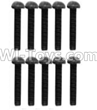 Wltoys 10428-A A929-75 Pan head inner hexagon Screws-M3X10-Black zinc plated(10PCS),Wltoys 10428-A RC Car Parts,High speed 1:10 Scale 4wd,10428-A Electric Power On Road Drift Racing Truck Car Parts