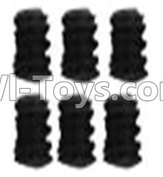 Wltoys 10428-A A929-90 Jimi screws-M4X4-Black zinc plated(6PCS),Wltoys 10428-A RC Car Parts,High speed 1:10 Scale 4wd,10428-A Electric Power On Road Drift Racing Truck Car Parts