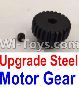 Wltoys 10428-A Upgrade Steel Motor Gear,Wltoys 10428-A RC Car Parts,High speed 1:10 Scale 4wd,10428-A Electric Power On Road Drift Racing Truck Car Parts