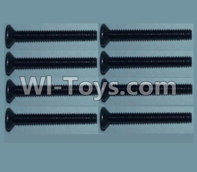 Wltoys 10428-A Flat head inner hexagon Screws-M2X16-(8pcs),Wltoys 10428-A RC Car Parts,High speed 1:10 Scale 4wd,10428-A Electric Power On Road Drift Racing Truck Car Parts