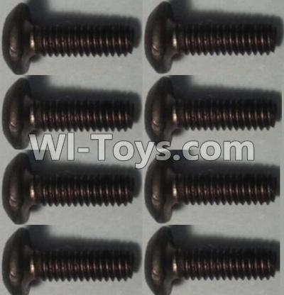 Wltoys 10428-A Pan head inner hexagon Screws-M2.5X6-(8pcs),Wltoys 10428-A RC Car Parts,High speed 1:10 Scale 4wd,10428-A Electric Power On Road Drift Racing Truck Car Parts