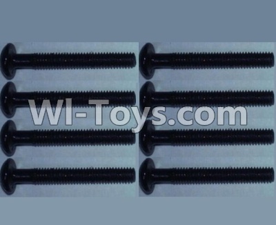 Wltoys 10428-A Pan head inner hexagon Screws-M2.5X20-(8pcs),Wltoys 10428-A RC Car Parts,High speed 1:10 Scale 4wd,10428-A Electric Power On Road Drift Racing Truck Car Parts