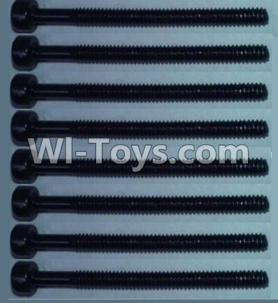 Wltoys 10428-A Cup head inner hexagon Screws-M2X24(8pcs),Wltoys 10428-A RC Car Parts,High speed 1:10 Scale 4wd,10428-A Electric Power On Road Drift Racing Truck Car Parts