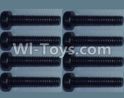 Wltoys 10428-A Cup head inner hexagon Screws-M2.5X20-(8pcs),Wltoys 10428-A RC Car Parts,High speed 1:10 Scale 4wd,10428-A Electric Power On Road Drift Racing Truck Car Parts