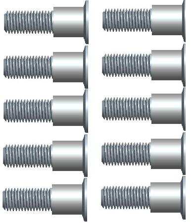 Wltoys 10428-C Parts-130-06 0360 Flat head inner hexagon Screws-M3X14-(10pcs),Wltoys 10428-C Rc Car Parts,High speed 1:10 Scale 4wd,10428-C Electric Power On Road Drift Racing Truck Car Parts