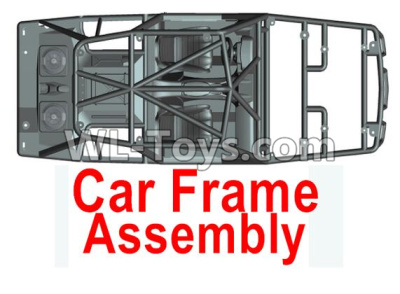 Wltoys 10428-D Upper Car bracket assembly-Include all Upper car frame-10428-D.0685,Wltoys 10428-D 1/10 Parts,Wltoys 10428-D Rc Car Parts