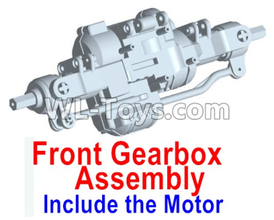 Wltoys 10428-D Front drive gearbox assembly (lithium version)-Include the Motor-10428-D.0698,Wltoys 10428-D 1/10 Parts,Wltoys 10428-D Rc Car Parts