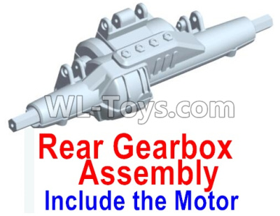 Wltoys 10428-D Rear drive gearbox assembly (lithium version)-Include the Motor-10428-D.0696,Wltoys 10428-D 1/10 Parts,Wltoys 10428-D Rc Car Parts