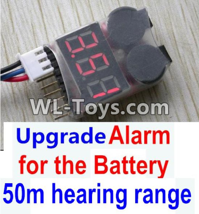 Wltoys 10428-E Parts-Upgrade Alarm for the Battery,Can test whether your battery has enouth power,Wltoys 10428-E 1/10 Parts,Wltoys 10428-E Rc Car Parts