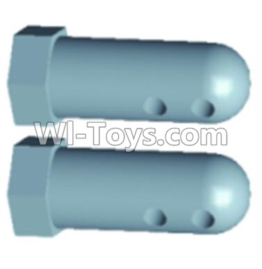Wltoys 12401 0230 Front Column for the Car canopy(2pcs),Wltoys 12401 RC Car Spare Parts Replacement Accessories,1:12 Scale 4wd,2.4G 12401 rc racing car Parts,On Road Drift Racing Truck Car Parts