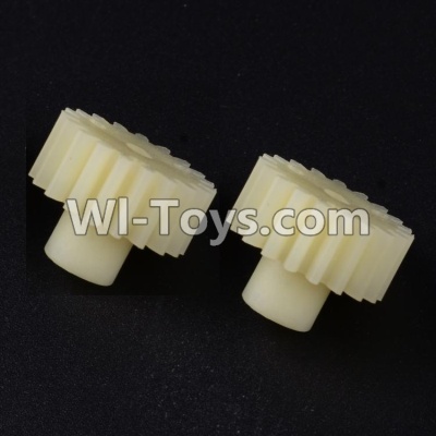 Wltoys 12401 0297 19T Motor gear(2pcs)-19 Teeth,Wltoys 12401 RC Car Spare Parts Replacement Accessories,1:12 Scale 4wd,2.4G 12401 rc racing car Parts,On Road Drift Racing Truck Car Parts