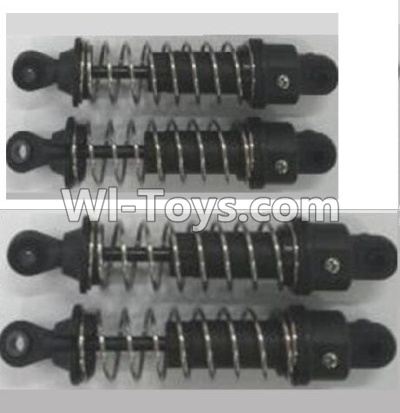 Wltoys 12401 Shock absorber assembly(2pcs Short and 2pcs Long),Wltoys 12401 RC Car Spare Parts Replacement Accessories,1:12 Scale 4wd,2.4G 12401 rc racing car Parts,On Road Drift Racing Truck Car Parts