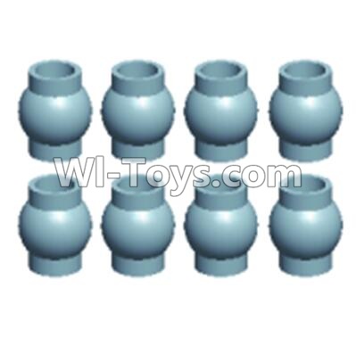 Wltoys 12401 0236 A303 Ball-Head Screws units(8pcs),Wltoys 12401 RC Car Spare Parts Replacement Accessories,1:12 Scale 4wd,2.4G 12401 rc racing car Parts,On Road Drift Racing Truck Car Parts