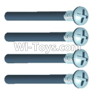 Wltoys 12401 0240 Half teeth screw(4PCS)-M3X30PMO,Wltoys 12401 RC Car Spare Parts Replacement Accessories,1:12 Scale 4wd,2.4G 12401 rc racing car Parts,On Road Drift Racing Truck Car Parts