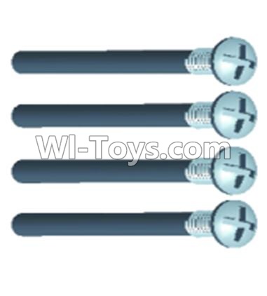 Wltoys 12401 0241 Pan head screws(4PCS)-M3X13PMO,Wltoys 12401 RC Car Spare Parts Replacement Accessories,1:12 Scale 4wd,2.4G 12401 rc racing car Parts,On Road Drift Racing Truck Car Parts
