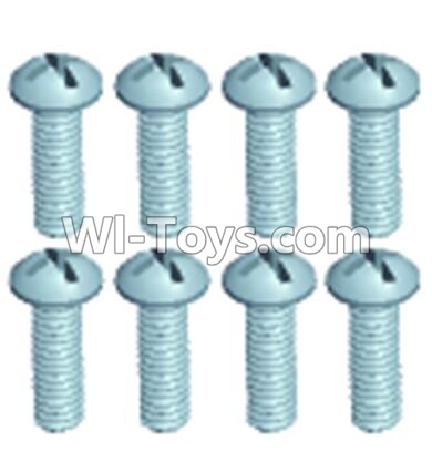 Wltoys 12401 0245 Pan head screws(8PCS)-M2.5X6,Wltoys 12401 RC Car Spare Parts Replacement Accessories,1:12 Scale 4wd,2.4G 12401 rc racing car Parts,On Road Drift Racing Truck Car Parts
