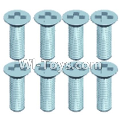Wltoys 12401 0246 Countersunk head screws(8PCS)-M2.5X6,Wltoys 12401 RC Car Spare Parts Replacement Accessories,1:12 Scale 4wd,2.4G 12401 rc racing car Parts,On Road Drift Racing Truck Car Parts