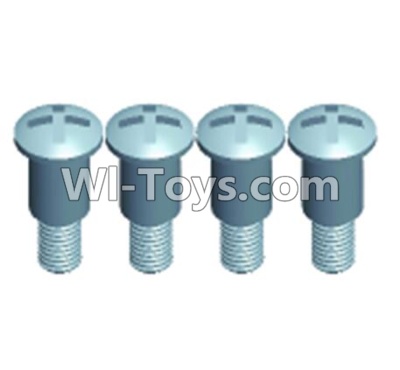 Wltoys 12401 0275 Pan head Half tooth screws(4PCS)-M3X10-Bottom tooth lehgth 5mm,Wltoys 12401 RC Car Spare Parts Replacement Accessories,1:12 Scale 4wd,2.4G 12401 rc racing car Parts,On Road Drift Racing Truck Car Parts