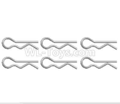 Wltoys 124012 Car Shell Pin Parts(6pcs)-A949-54,1/12 Wltoys 124012 Parts,Wltoys 124012 RC Car Parts