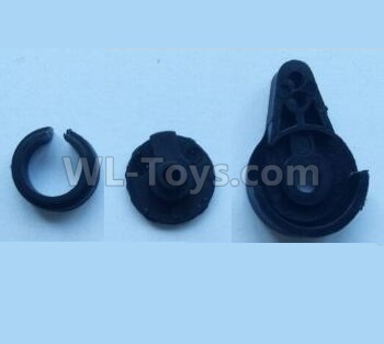 Wltoys 124012 Steering gear buffer AB + Steering Gear Swing Arm-124011.0989,1/12 Wltoys 124012 Parts,Wltoys 124012 RC Car Parts