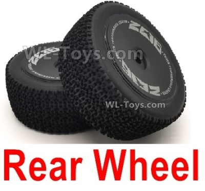 Wltoys 124016 Rear Wheel Tires unit. 124016.1842. 2 set. Wltoys 124016 1/12 Tires Parts,Wltoys 124016 RC Car Wheels Parts