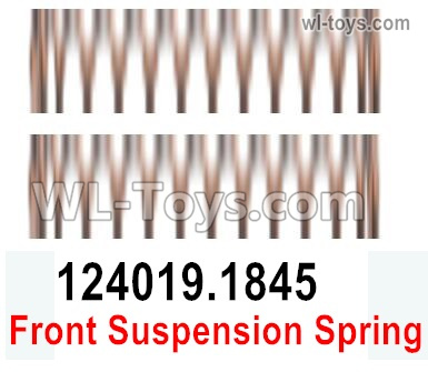 Wltoys 124016 Front suspension spring group. 124016.1845. Wltoys 124016 1/12 Parts, Wltoys 124016 RC Car Parts.